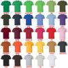 t shirt color chart - Juice Wrld Store